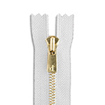 Golden Brass Pant Zippers | Golden Brass Skirt Zippers | Golden Brass Dress Zippers