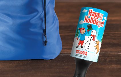 Holiday Lint Remover Promotion