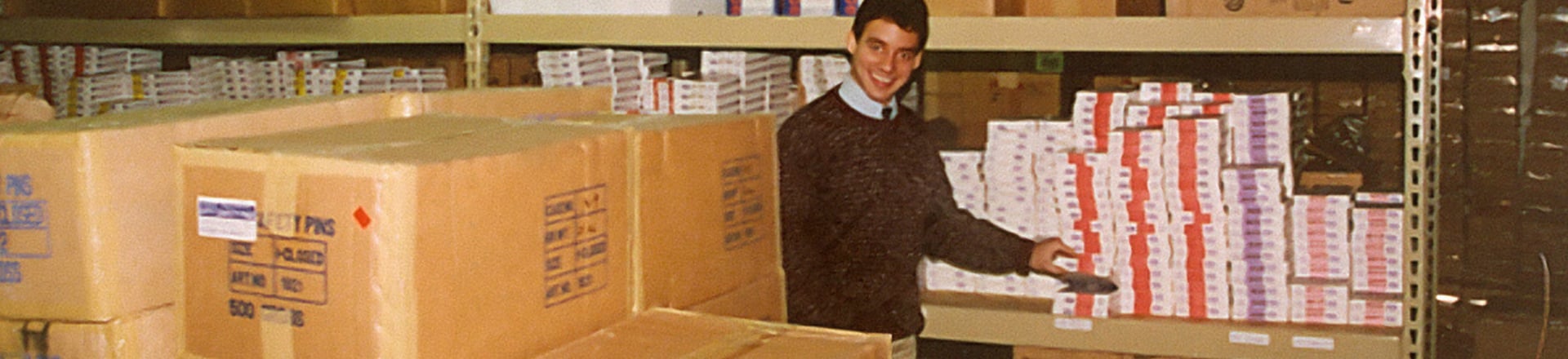 Jeff Shapiro Founding of Cleaner's Supply in Basement