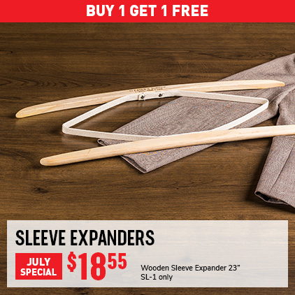 Buy 1 Get 1 Free Sleeve Expanders $18.55 / Wooden Sleeve Expander 23" / SL-1 only.