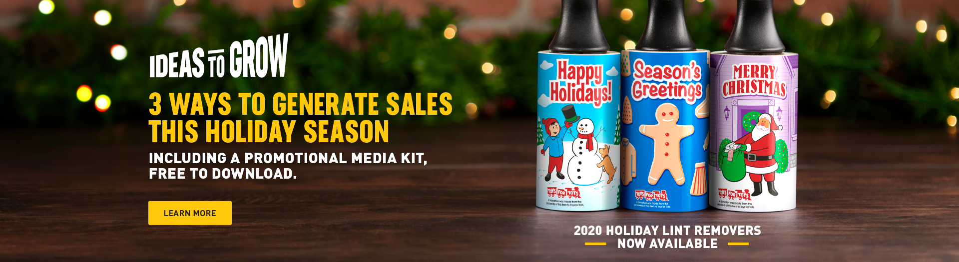 2020 Cleaner's Supply Holiday Lint Removers and Media Kit
