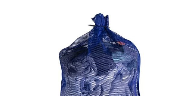 Open Top Mesh Laundry Bag